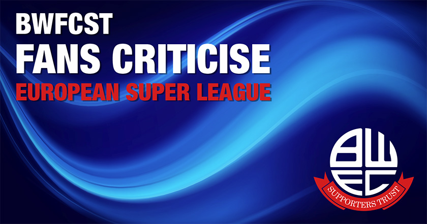 Fans Criticise European Super League